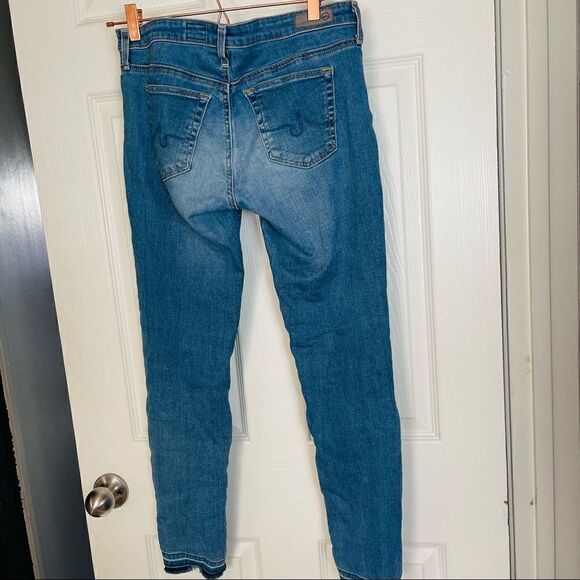 EUC AG Adriano Goldschmeid The Stevie Slim Straight Ankle Jeans 28R - Picture 7 of 7